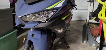 2022 KAWASAKI NINJA 400 ABS motorcycle for rent near Laplace, LA