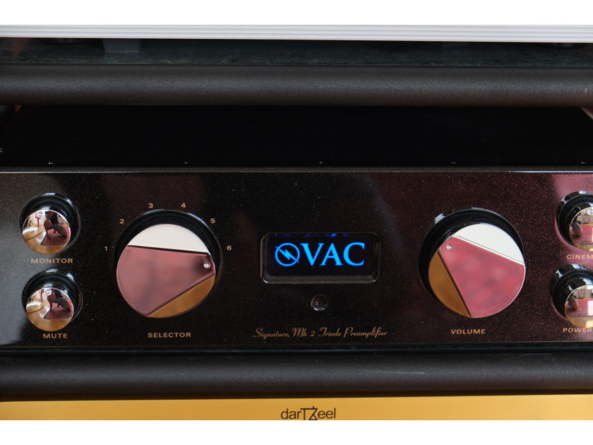 Valve Amplification Company VAC Signature IIa one of the best preamps, period