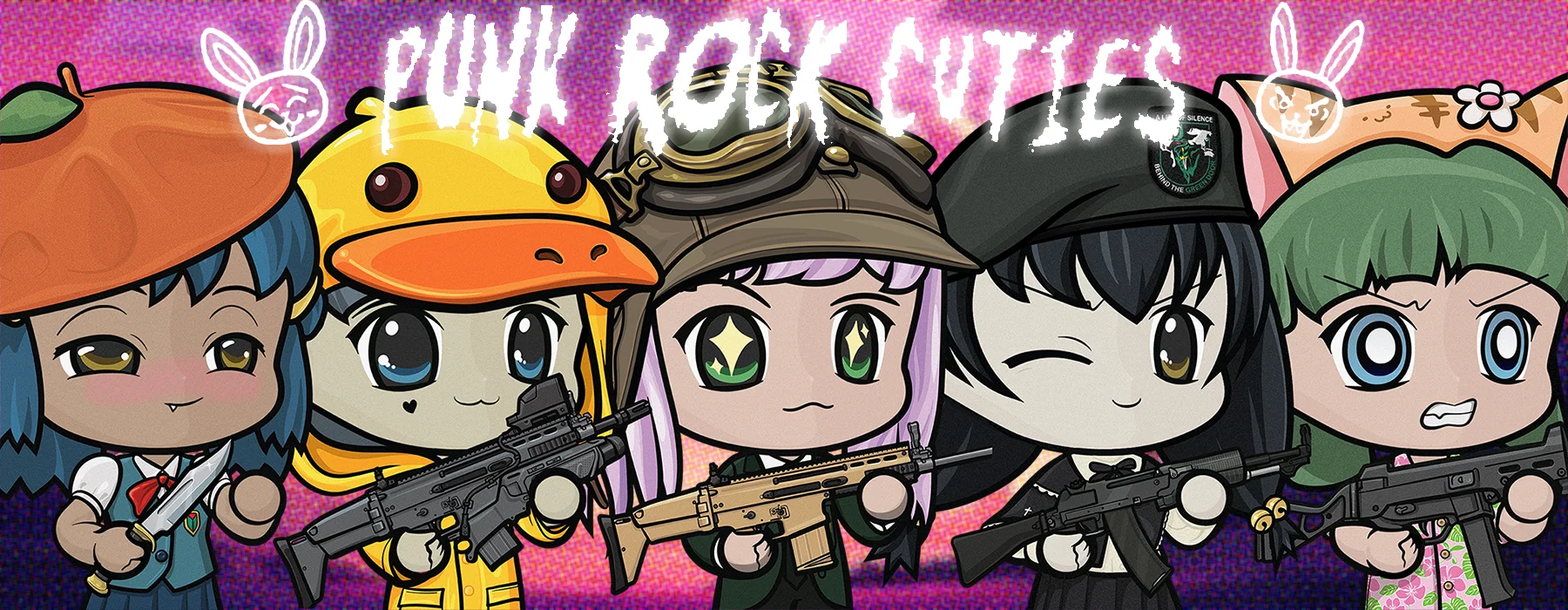 banner for Punk Rock Cuties
