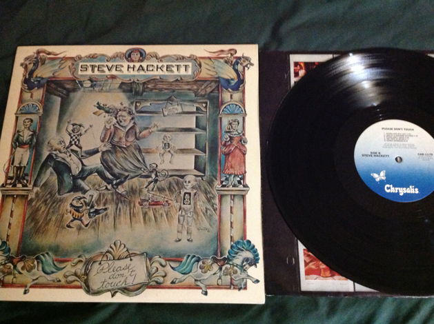 Steve Hackett - Please Don't Touch LP NM Chrysalis Label
