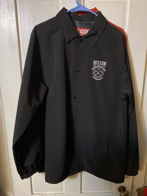 Men's Weld Coaches Jacket - Black