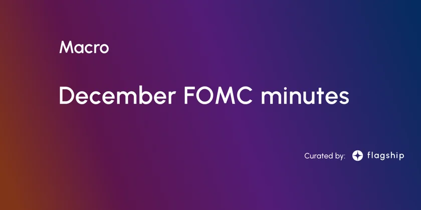 December FOMC Minutes
