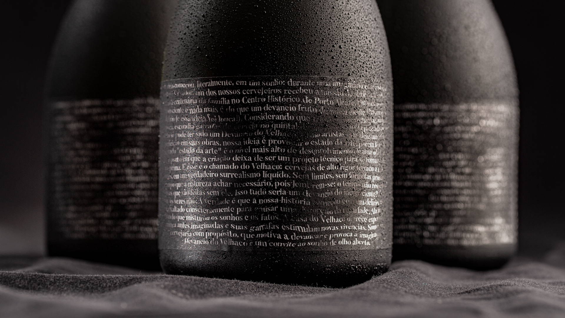 Featured image for This Beer Label Plays With Typography In Order to Create a Mysterious, Eye-Catching Look