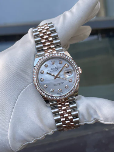 Rolex Datejust MoP Diamonds Dial