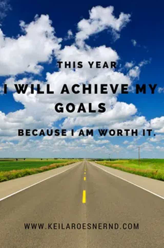 How NOT to be a New Years Resolution Statistic!