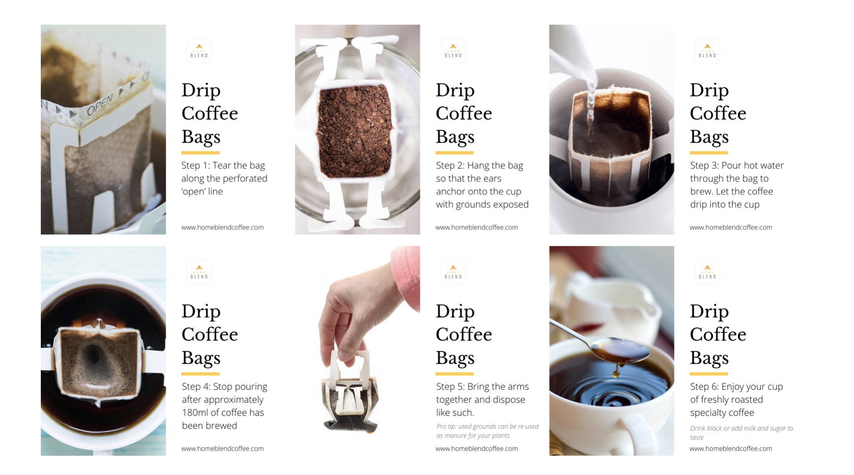 Home Blend Drip Coffee Bags - The Difference Between Instant Coffee And Whole Bean Coffee