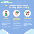 Common Postpartum Anxiety Symptoms | The Milky Box