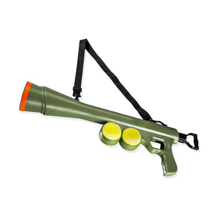 Interactive Pet Tennis Ball Launcher Toy for Training and Play Supplies Fun - Image 2