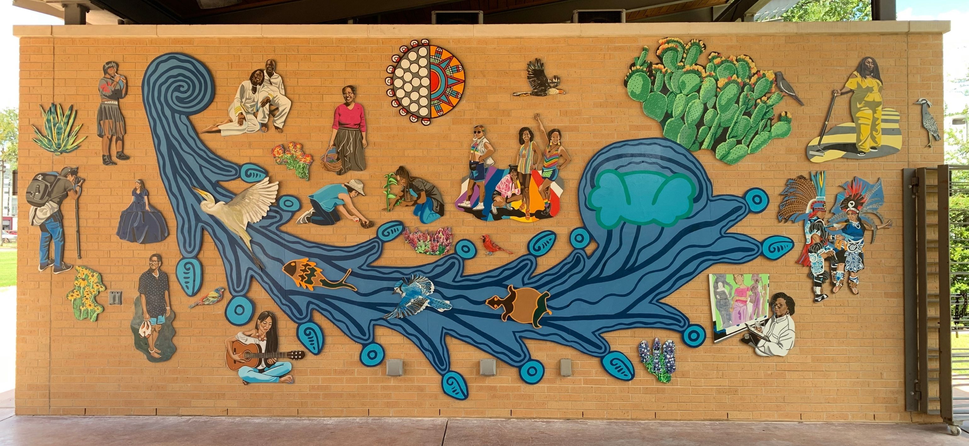 SAMA Community Mural by Suzy Gonzalez