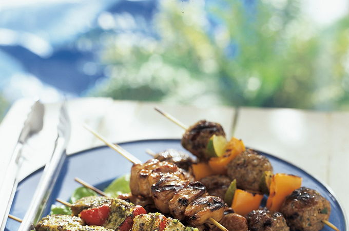 Asian-Style Chicken Skewers