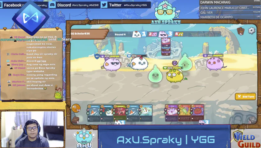 axie livestream