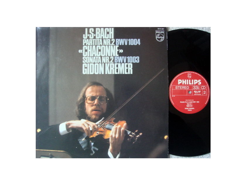 Philips / GIDON KREMER, - Bach Partita No.2, Sonata No.2, NM!