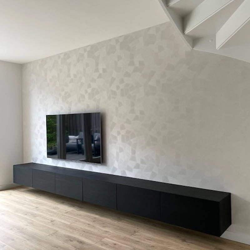 TV-meubels op maat, klantproject Houtenmeubelshop