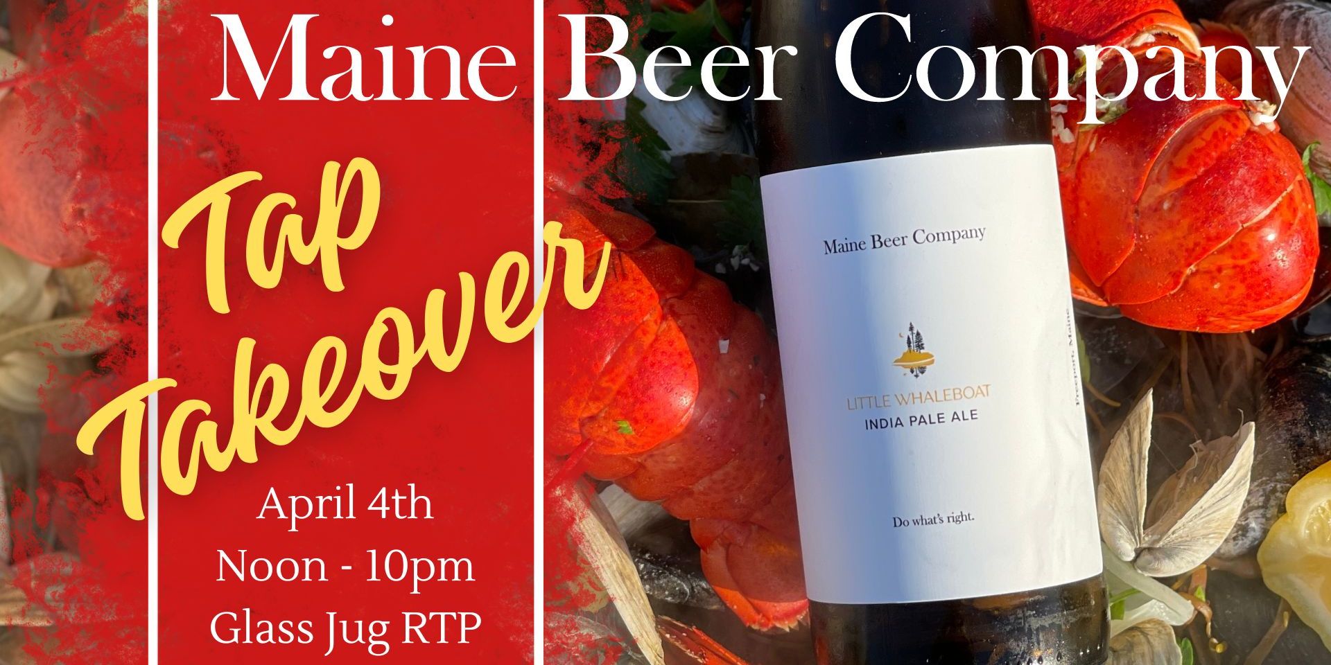 Maine Beer Company Tap Takeover promotional image