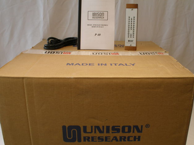 Unison Research P-40 40-W Integrated with EL-34