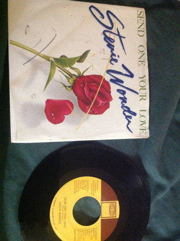 Stevie Wonder - Send One Your Love Tamla Records 45 Wit...