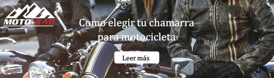 Como elegir tu chamarra de moto