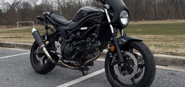 2020 SUZUKI SV650 ABS motorcycle for rent near SILVER SPRING, MD