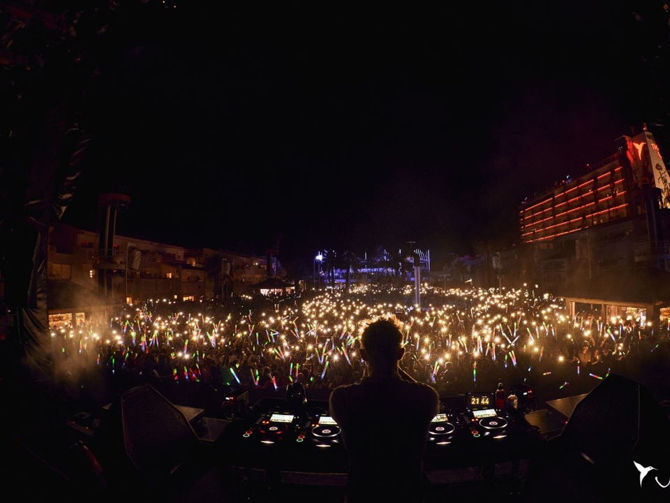 David Guetta live at Ushuaia Ibiza 2025