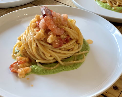 Cooking classes Palermo: Sicilian seafood flavors: cook and plate with style