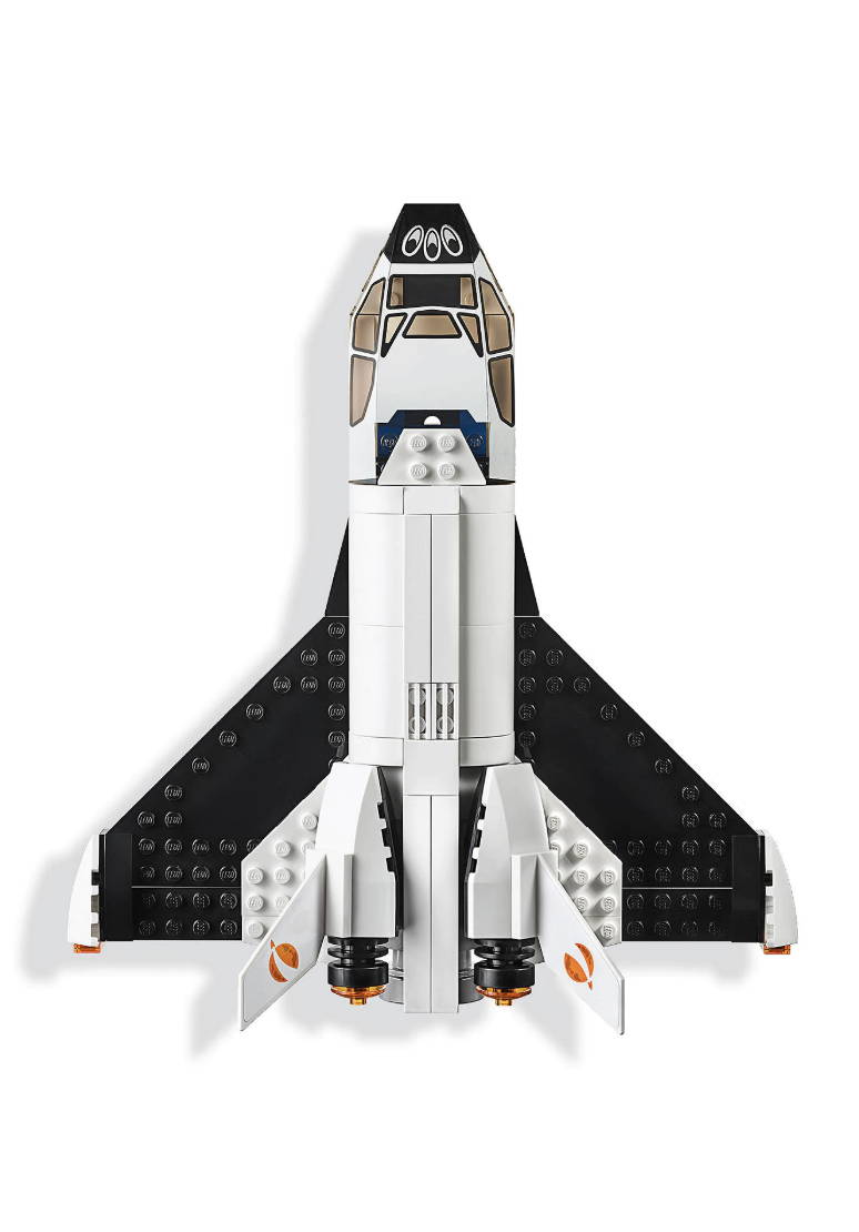 lego mars research shuttle size