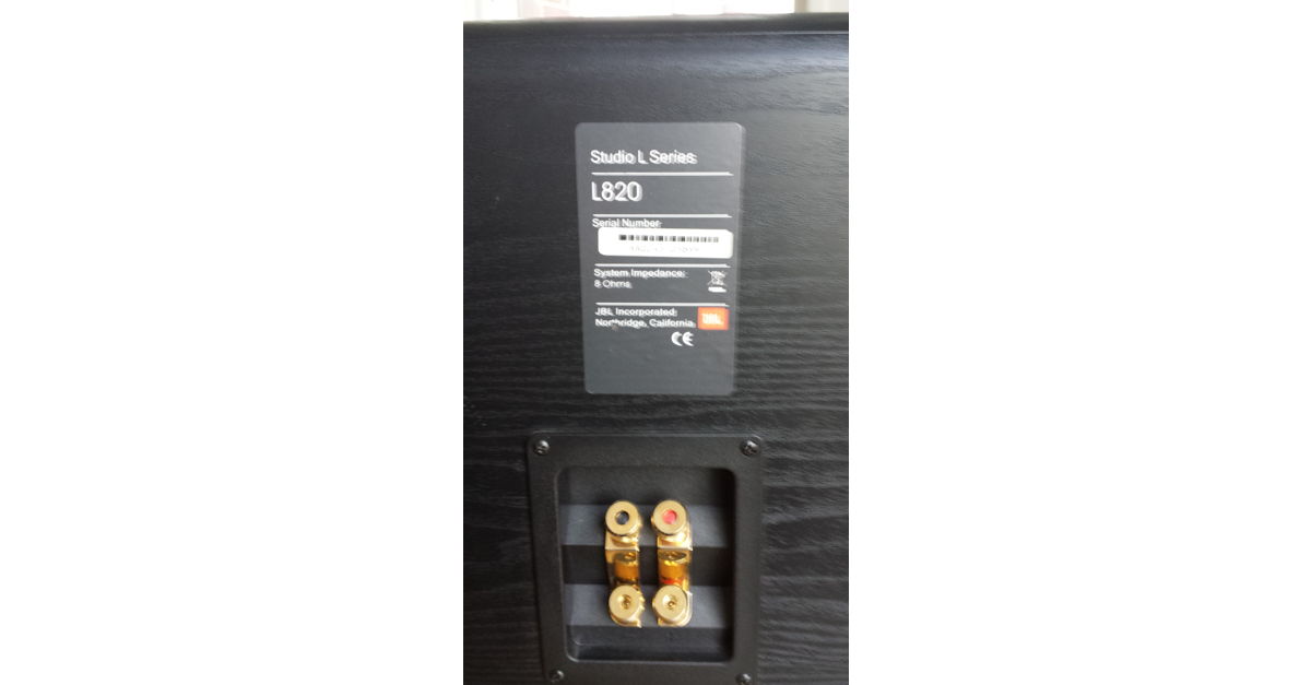 JBL L820 STUDIO L SERIES SPEAKERS For Sale | Audiogon