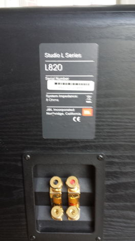 JBL L820 STUDIO L SERIES SPEAKERS For Sale | Audiogon
