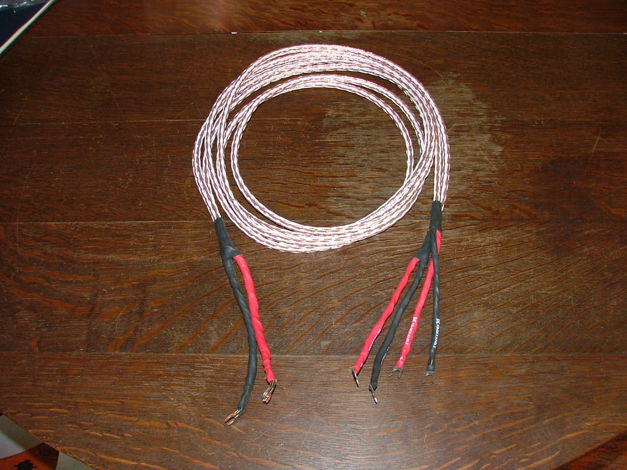 Kimber Speaker Cable 8 TC true bi-wire w/spades 8'