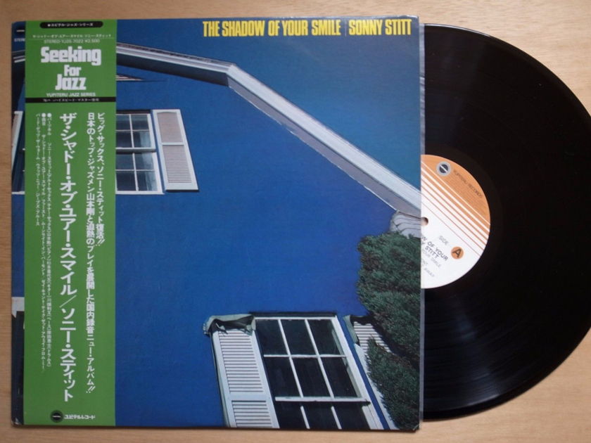 Sonny Stitt - The Shadow of Your Smile Pressed in Japan - recorded in 1978 - with OBI
