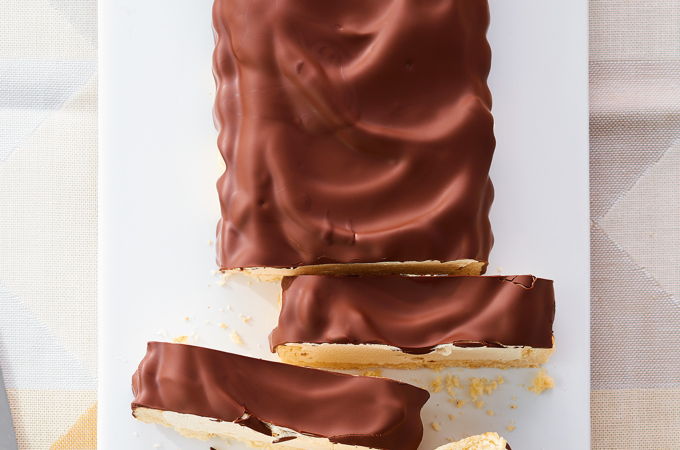 Barre chocolatée à la guimauve à l’érable