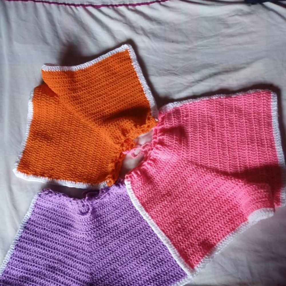 Simple crochet boy shorts