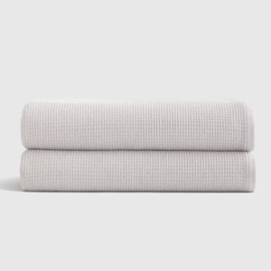 Turkish Waffle Terry Bath Sheet (Set of 2)