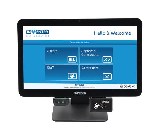 Inventry Touch Screen Visitor Management System