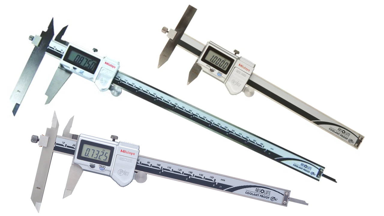 Offset Digital Calipers at GreatGages.com