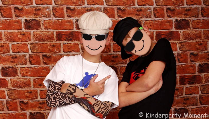 teenager party fotoshooting jungs