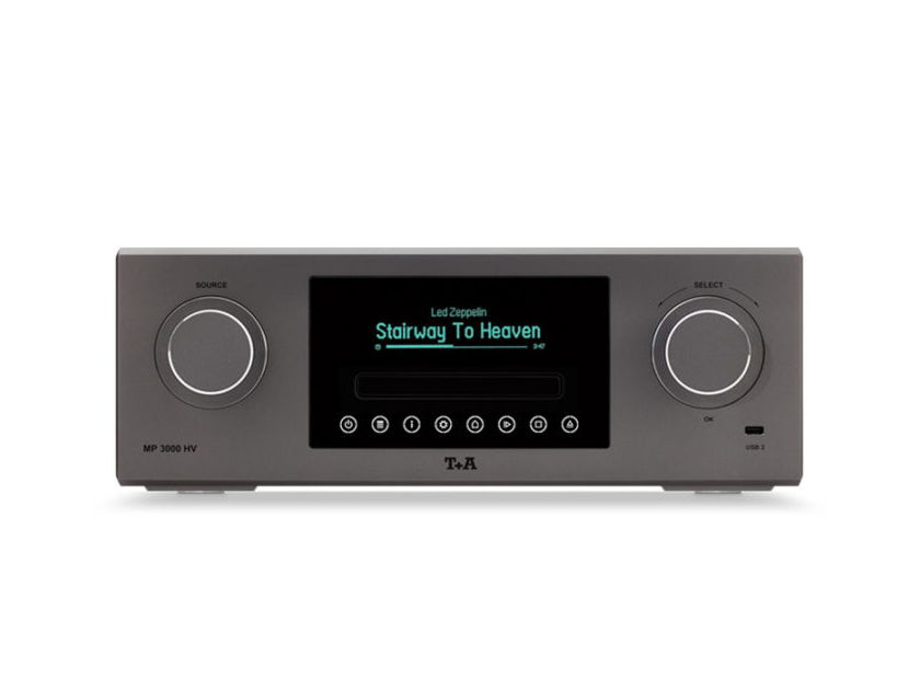 T+A MP3000HV Silver finish Beautiful CD Player. MP3000HV