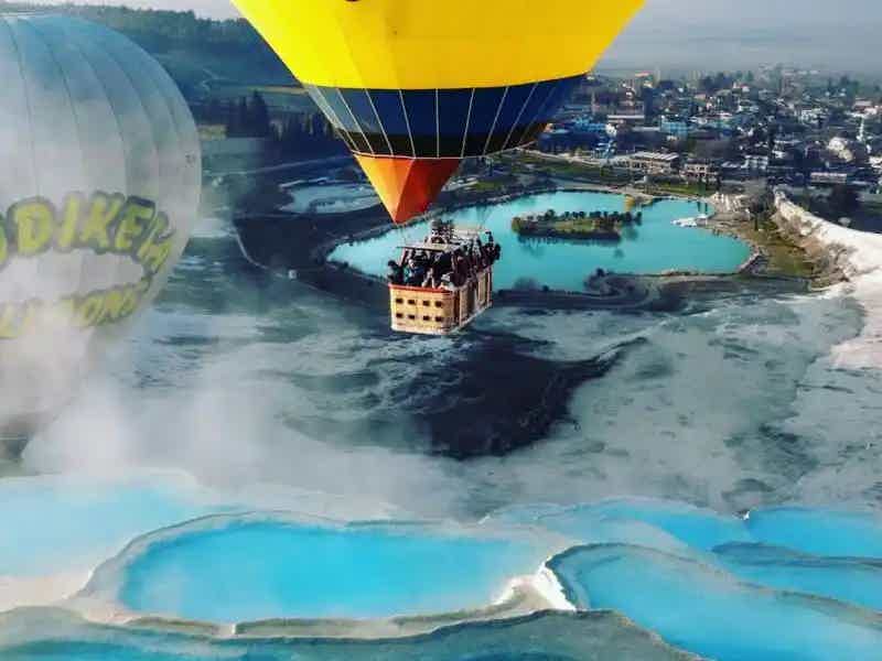 Pamukkale at Sunrise + Hot Air Balloons from Kemer - photo 6