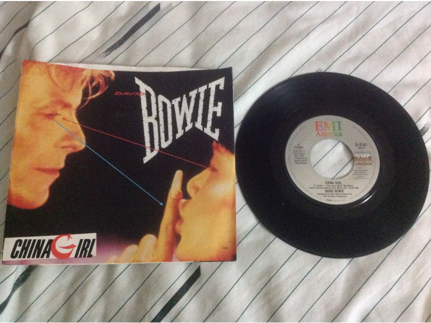 David Bowie - China Girl 45 With Picture Sleeve EMI America Records