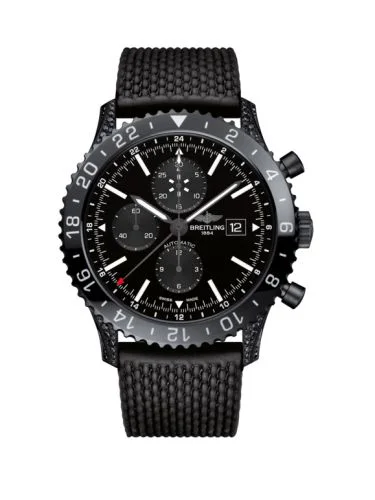 Chronoliner Blacksteel Diamondworks / Black / Rubber