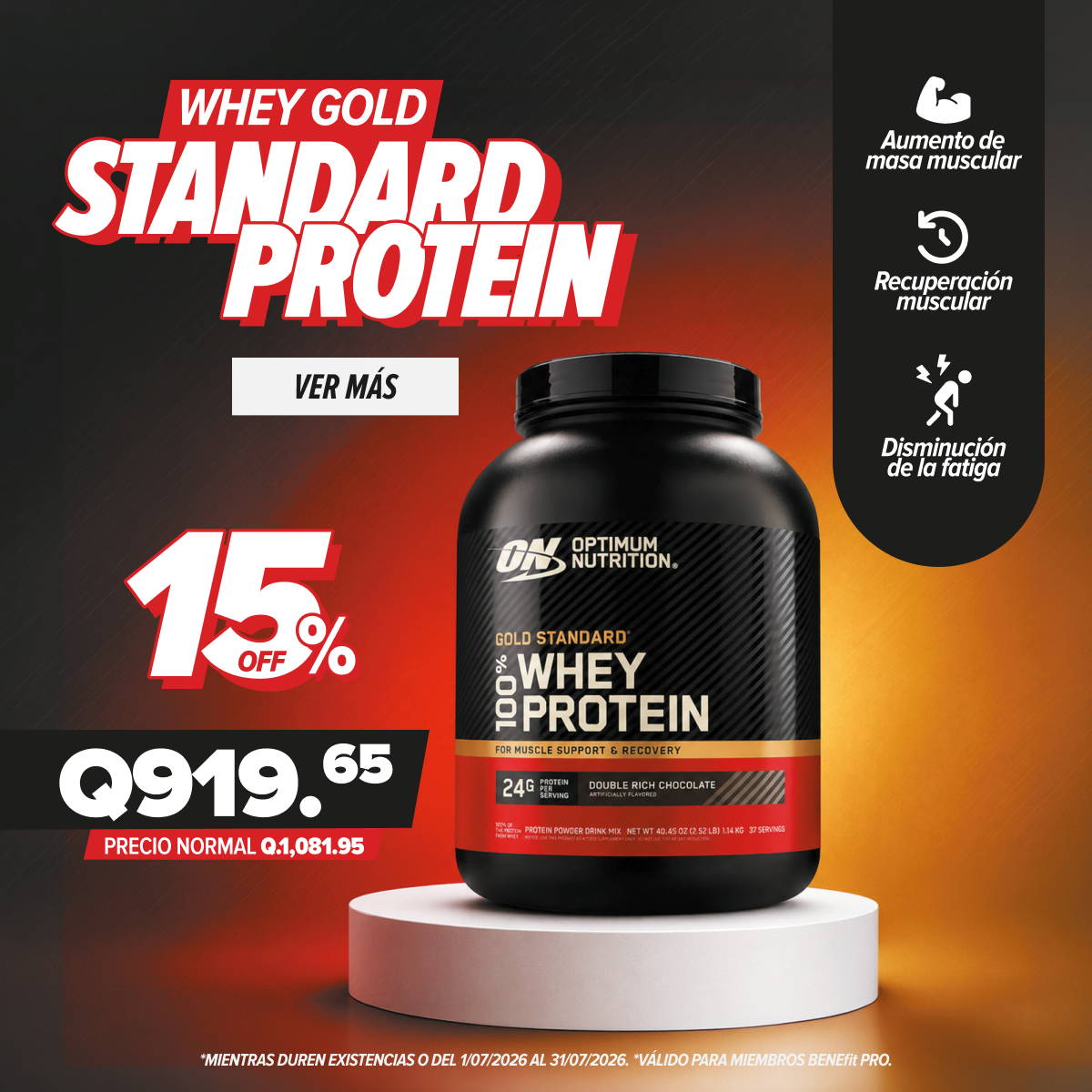 optimum nutrition - gold standard 100% whey