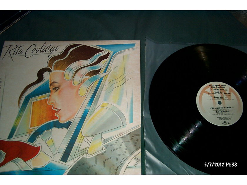 Rita Coolidge - Heartbreak Radio LP NM A & M Label