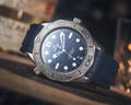 Omega Seamaster blue dial watch on blue rubber strap - THE BEST EVERYDAY WATCHES FROM OMEGA