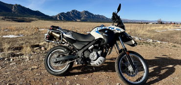 2012 BMW G 650 GS SERTAO motorcycle for rent near Denver, CO