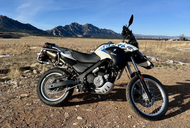 2012 BMW G 650 GS SERTAO motorcycle for rent near Denver, CO