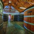 Cuves de fermentation de la distillerie Bruichladdich sur l'île d'Islay dans les Hébrides intérieures d'Ecosse