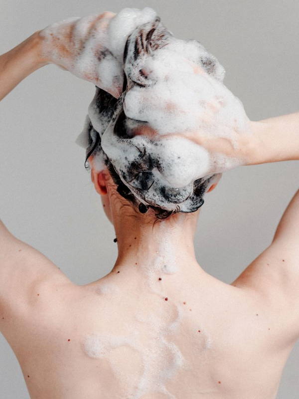 Japanese hair washing technique