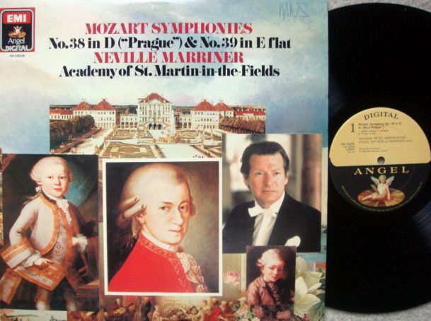 EMI Angel Digital / MARRINER, - Mozart Symphony No.38 &...