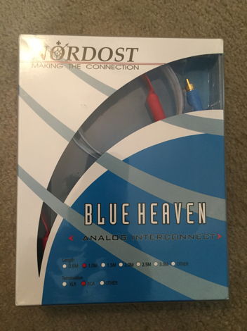 Nordost Blue Heaven 1m RCA Mint customer trade-in