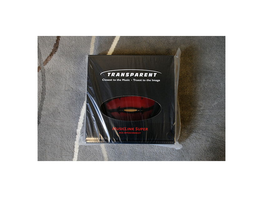 Transparent Audio MLS 15ft in MM2 Technology New-In-Box