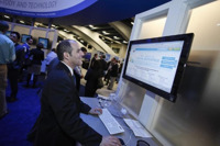 Brian Shenson of Schwab Advisor Services demonstrates its integration CRM Junxure 9 onto its Schwab Intelligent Technologies platform.